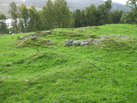Ruins of the third house and outhouses at Balchapel